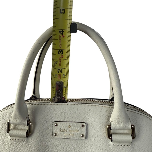 KATE SPADE TWO-TONE BLACK & WHITE SATCHEL - Picture 4 of 10